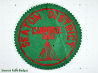 Click to enlarge 1963 Seaton Disctrict Camporee